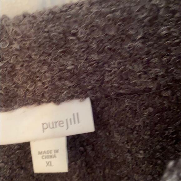 Pure Jill women’s size XL wool blend jacket coat - Picture 4 of 6